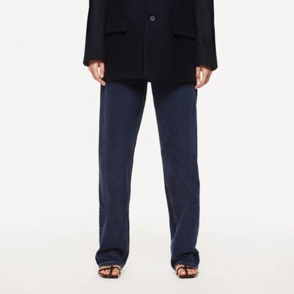 NWT, ZARA JEANS BAGGY UNIT.04, SIZE 6, ZARA WO(MAN) COLLECTION